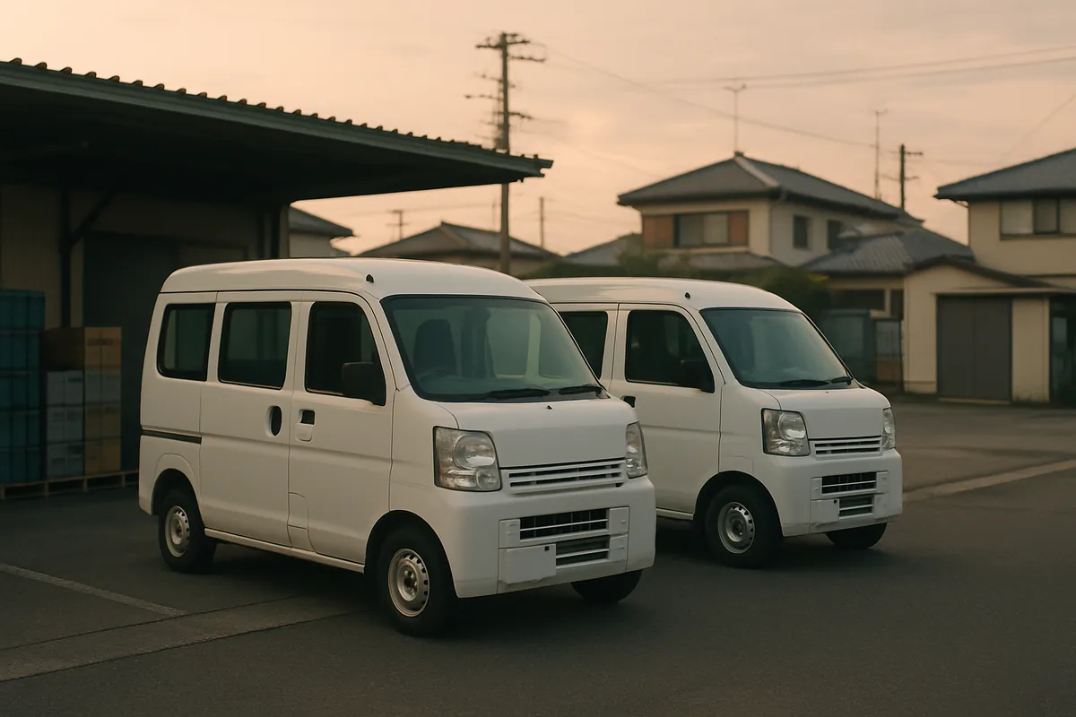 軽貨物車両のイメージ